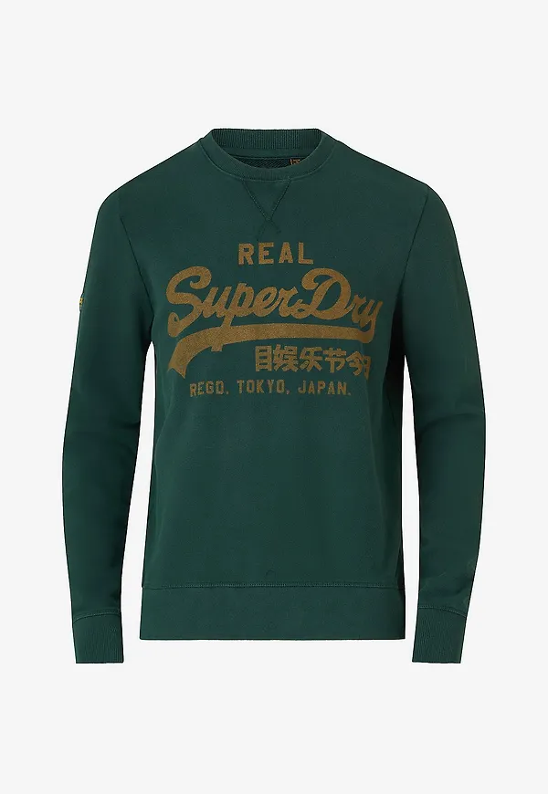Superdry - Sweatshirt Classic VL Graphic Sweatshirt - Grön