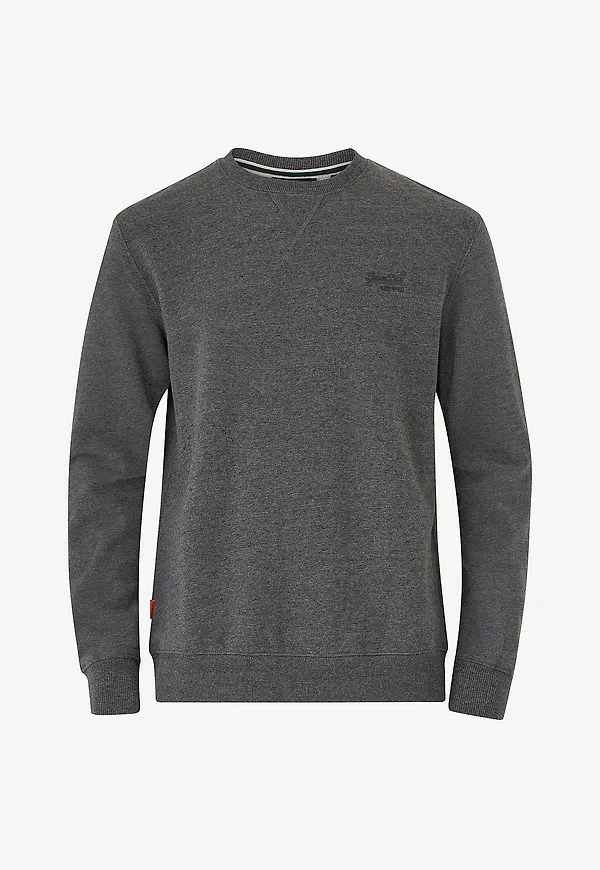 Superdry - Sweatshirt Essential Logo Crew - Grå