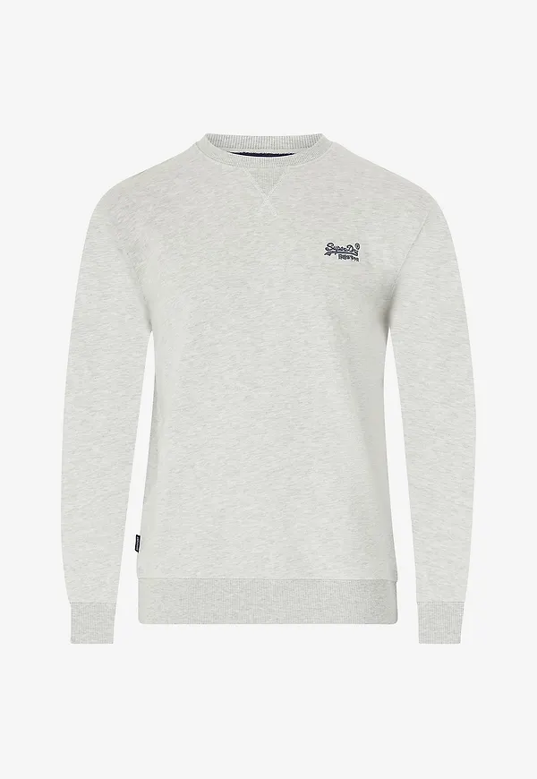 Superdry - Sweatshirt Essential Logo Crew - Grå