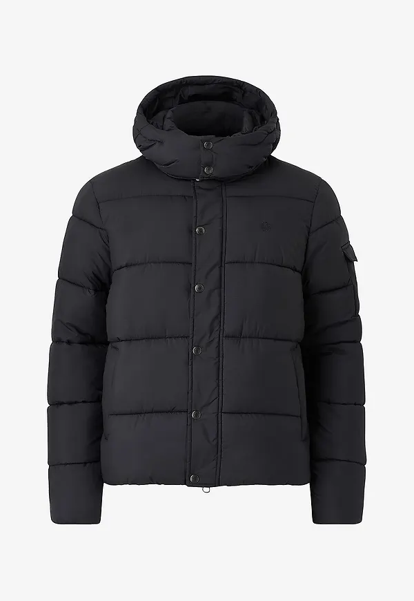Superdry - Pufferjacka Premium Ripstop Puffer Jkt - Svart