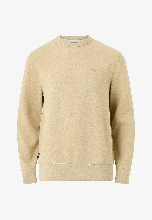 Superdry - Sweatshirt Essential Stacked Logo Crew - Beige