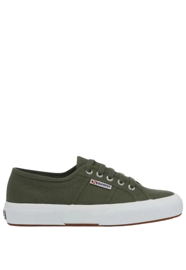 Superga, Skor, Dam, 38 EU, Grön Canvas Sneaker för Barn