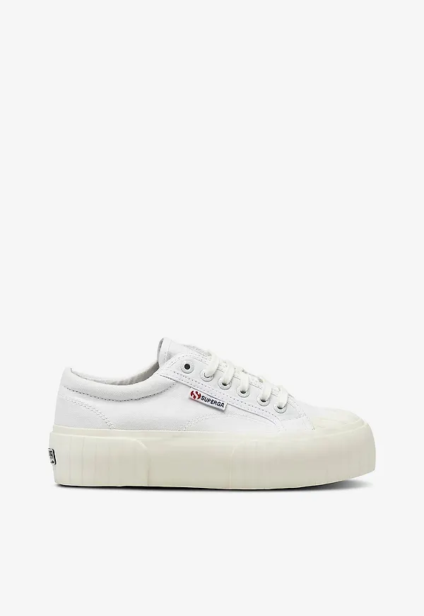 Superga - Sneakers 2631 Stripe Platform - Vit