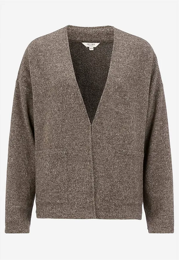 Supermjuk cardigan med fickor Beata