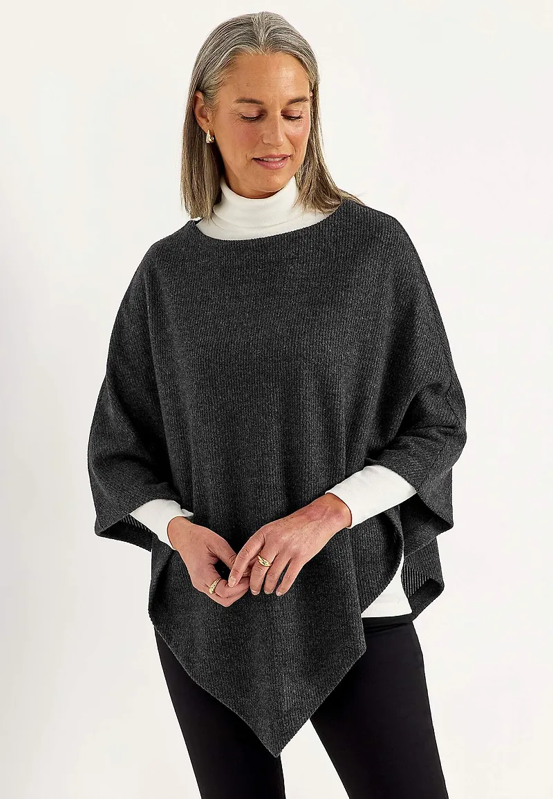 Supermjuk, onesize poncho