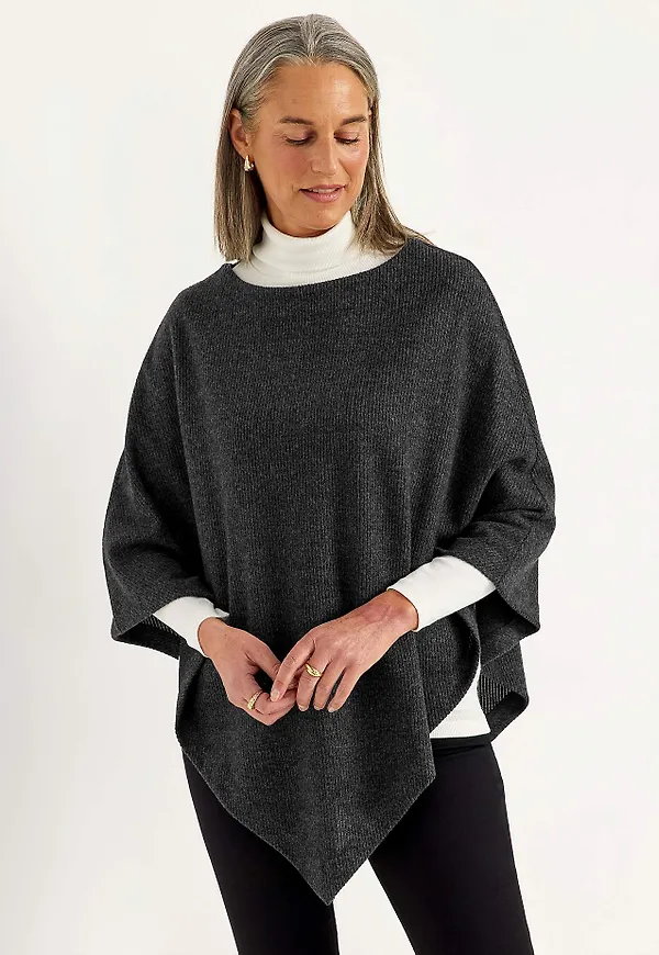 Supermjuk, onesize poncho