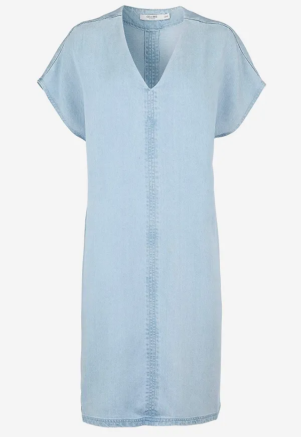 Supermjuk Premium jeansklänning