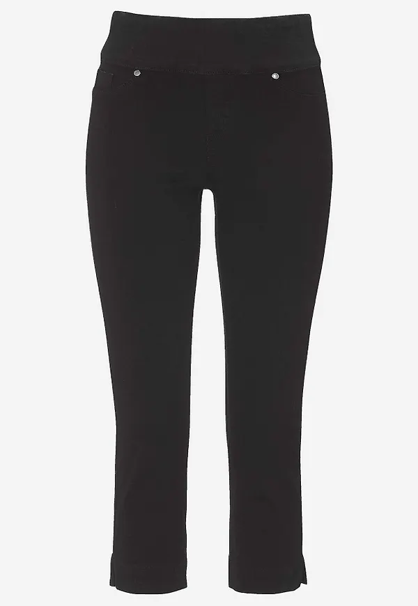 Supersköna caprijeggings i denim Elin