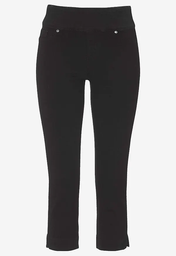 Supersköna caprijeggings i denim Elin
