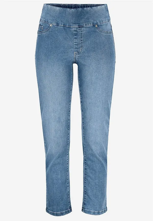 Supersköna ankeljeans i denim
