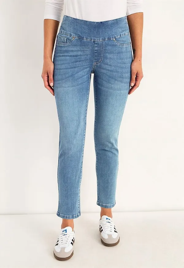 Supersköna ankeljeans i denim