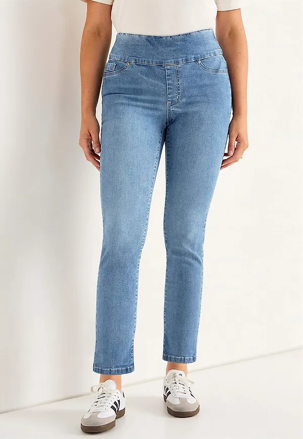Supersköna ankeljeans i denim