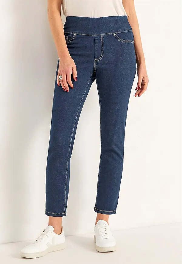 Supersköna ankeljeans i denim Elin