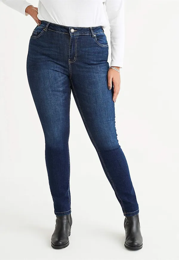 Jeans i superstretchig denim Ella