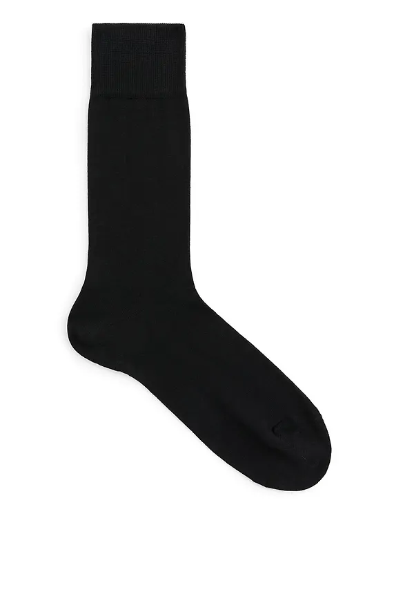 Supima Cotton Socks - Black