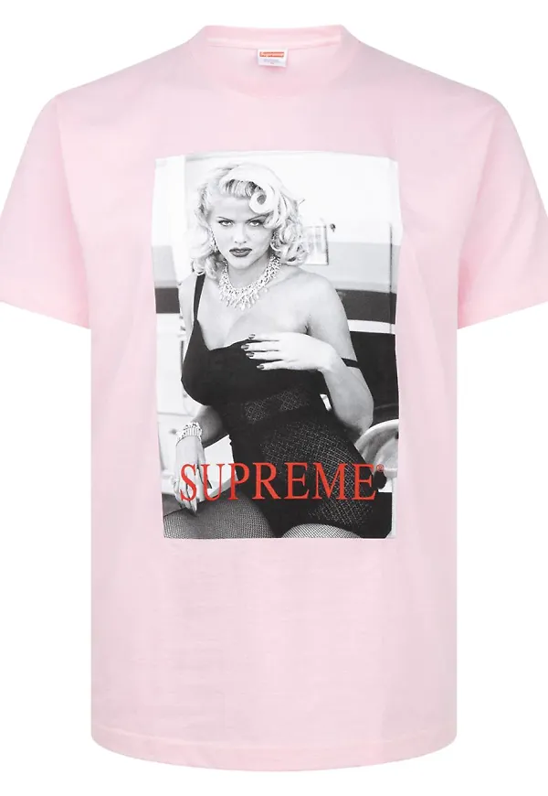 Supreme Anna Nicole Smith t-shirt - Rosa