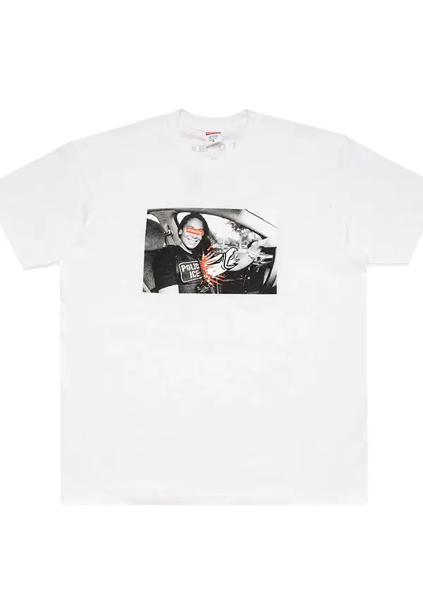 Supreme Anti-hero t-shirt - Vit