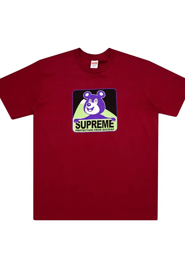Supreme Bear t-shirt - Röd
