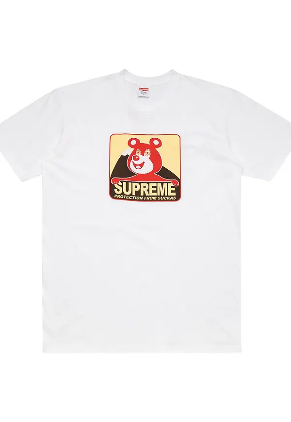 Supreme Bear t-shirt - Vit