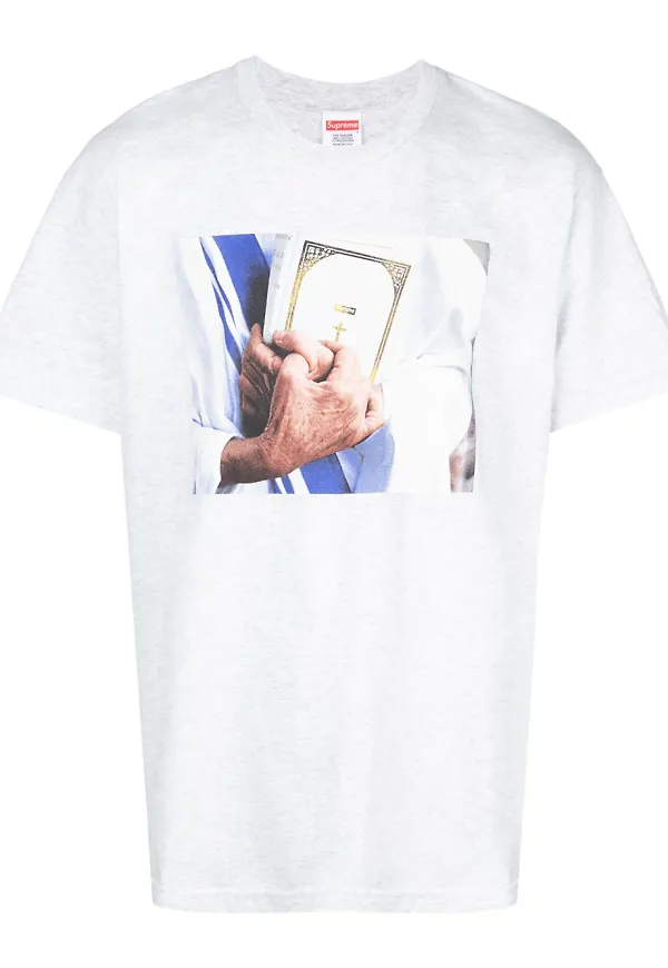 Supreme Bible t-shirt - Grå