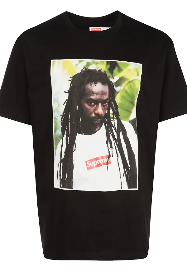 Supreme Buju Banton t-shirt - Svart