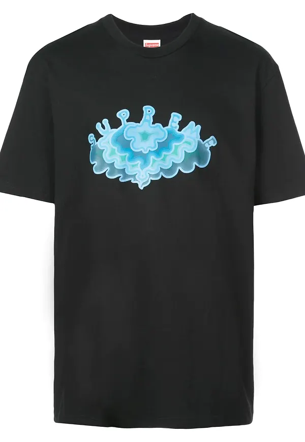 Supreme Cloud t-shirt - Svart