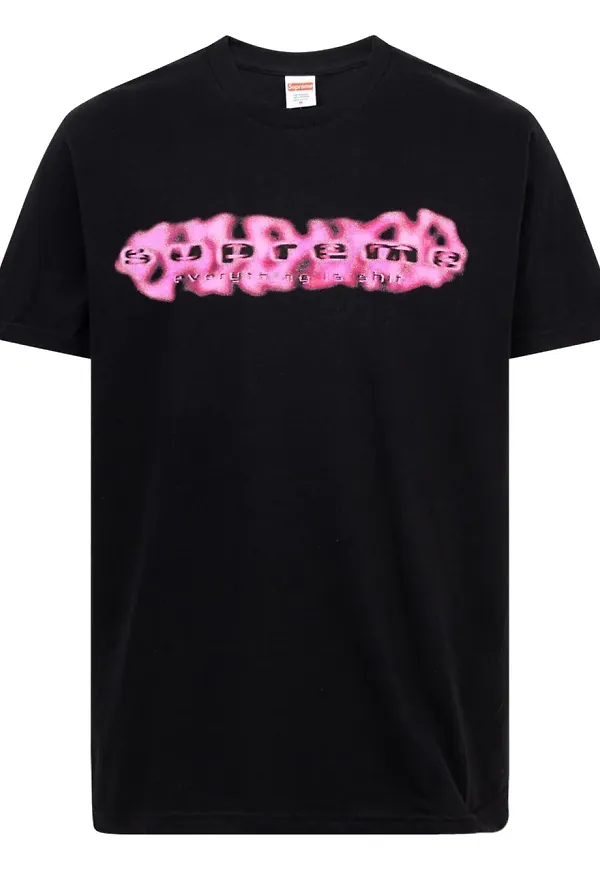 Supreme Everything Is Sh*t t-shirt - Svart
