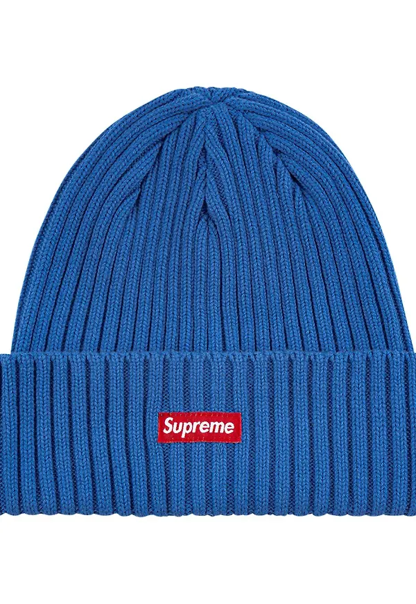 Supreme färgad mössa - Blå