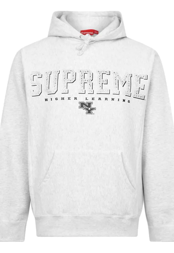 Supreme Gems hoodie SS 20 - Grå