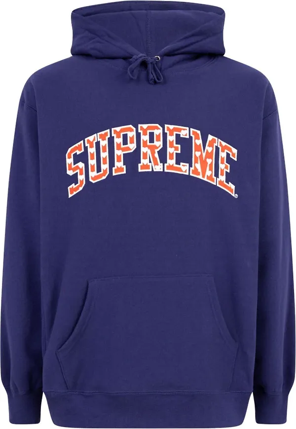 Supreme Hearts Arc hoodie SS21 - Blå