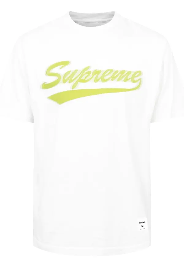 Supreme Intarsia Script t-shirt - Vit