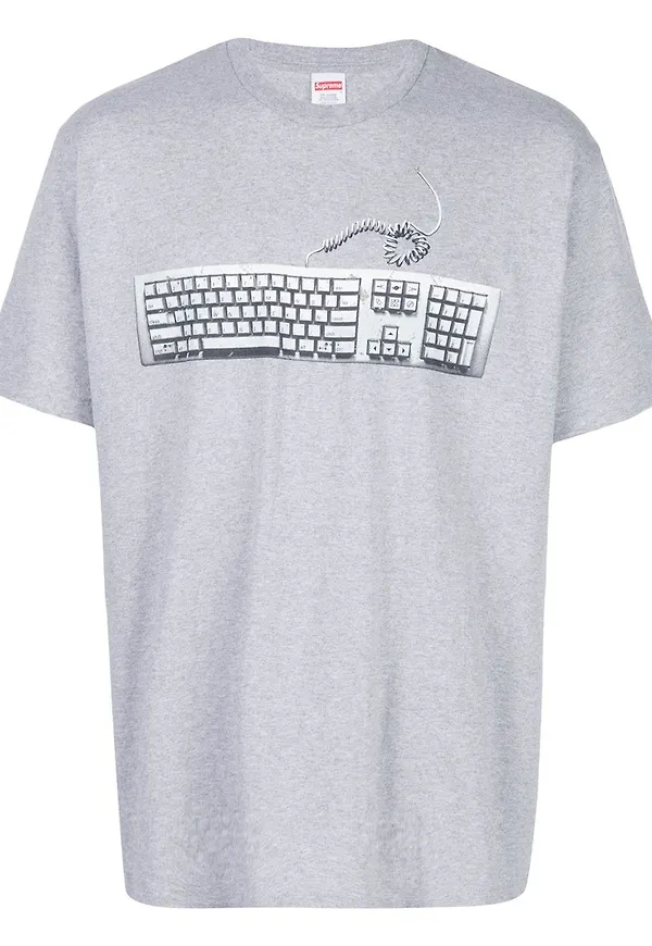 Supreme Keyboard t-shirt - Grå