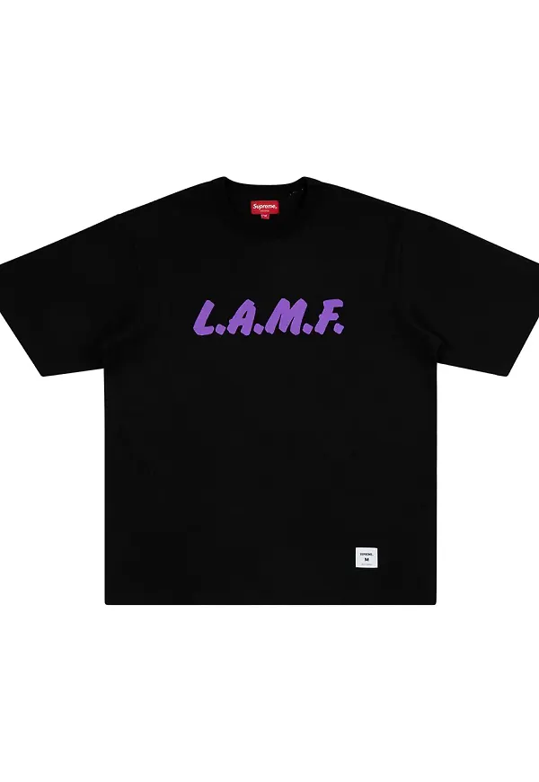 Supreme L.A.M.F kortärmad t-shirt - Svart