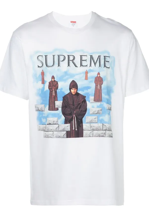 Supreme Levitation mönstrad t-shirt