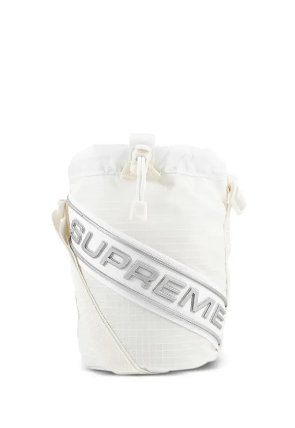 Supreme liten pouch-axelremsväska - Vit