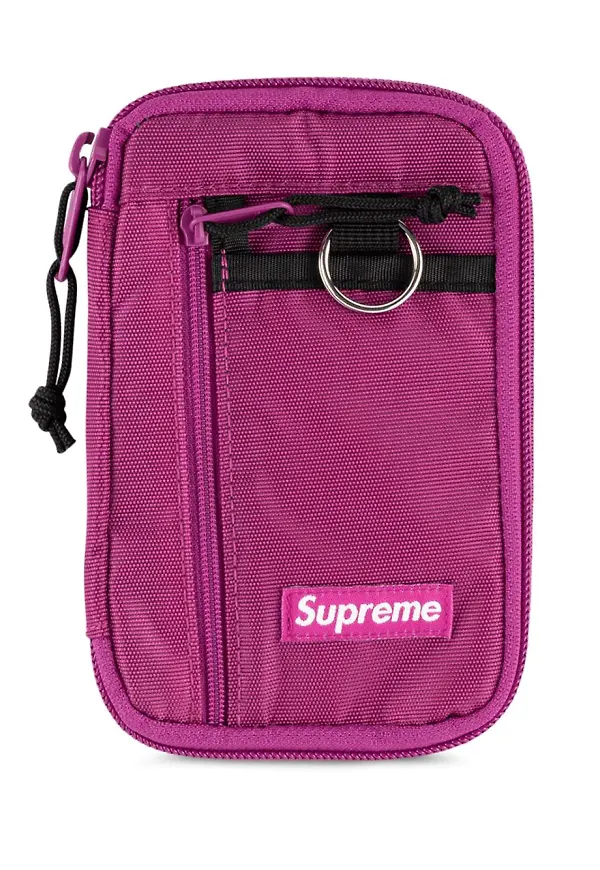 Supreme liten pouch med dragkedja - Rosa