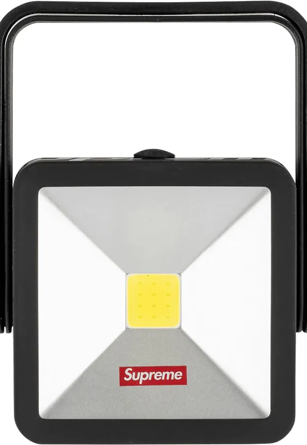 Supreme magnetisk lampa med stöd - BLACK