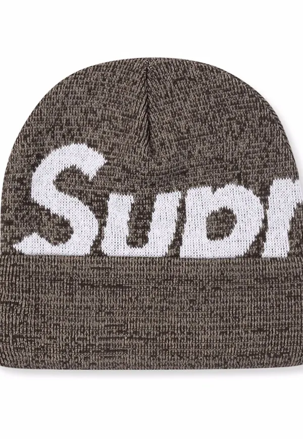 Supreme mössa med logotyp - Brun