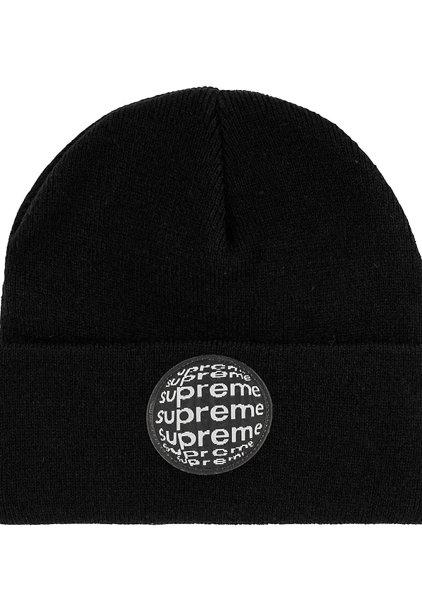 Supreme mössa med märke - Svart