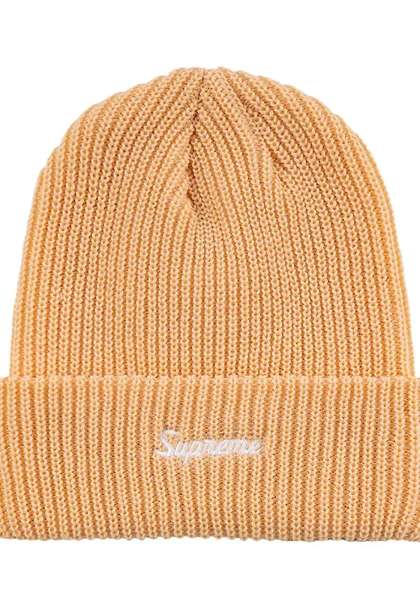 Supreme mössa med ribbad design - Neutral