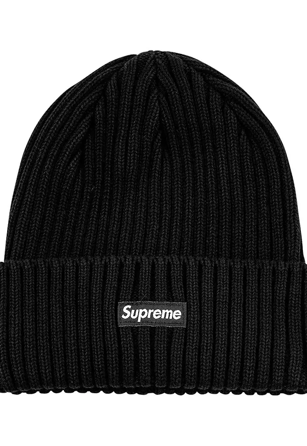 Supreme mössa med tryck - Svart