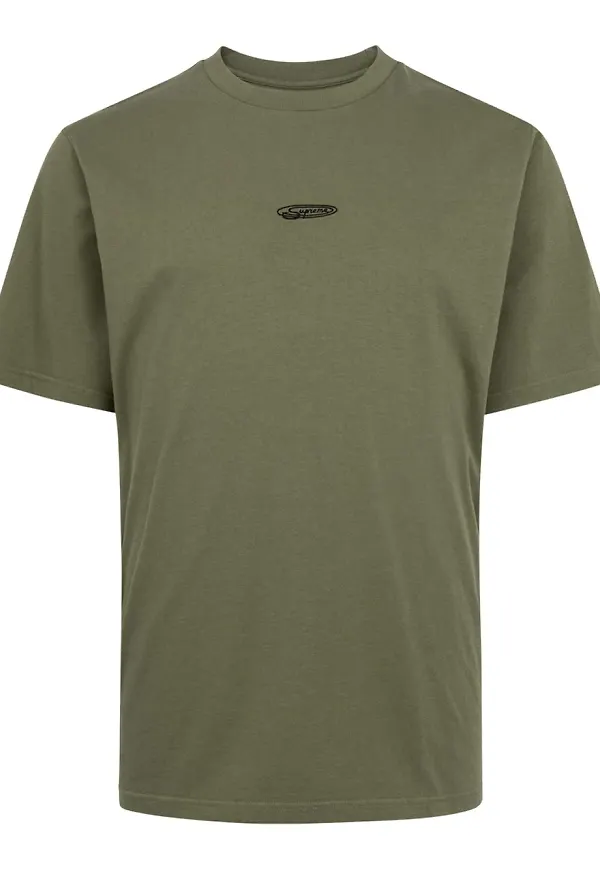 Supreme Oval kortärmad t-shirt - Grön