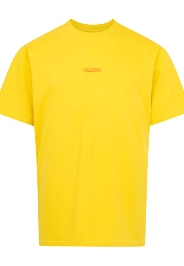 Supreme Oval kortärmad t-shirt - Gul