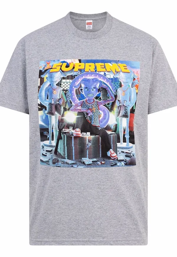 Supreme Richest kortärmad t-shirt - Grå