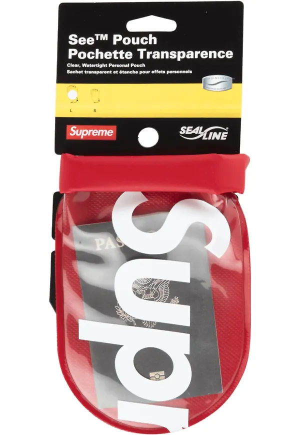 Supreme SealLine stor pouch - Röd
