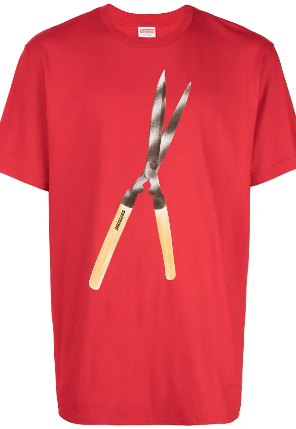 Supreme Shears t-shirt - Röd