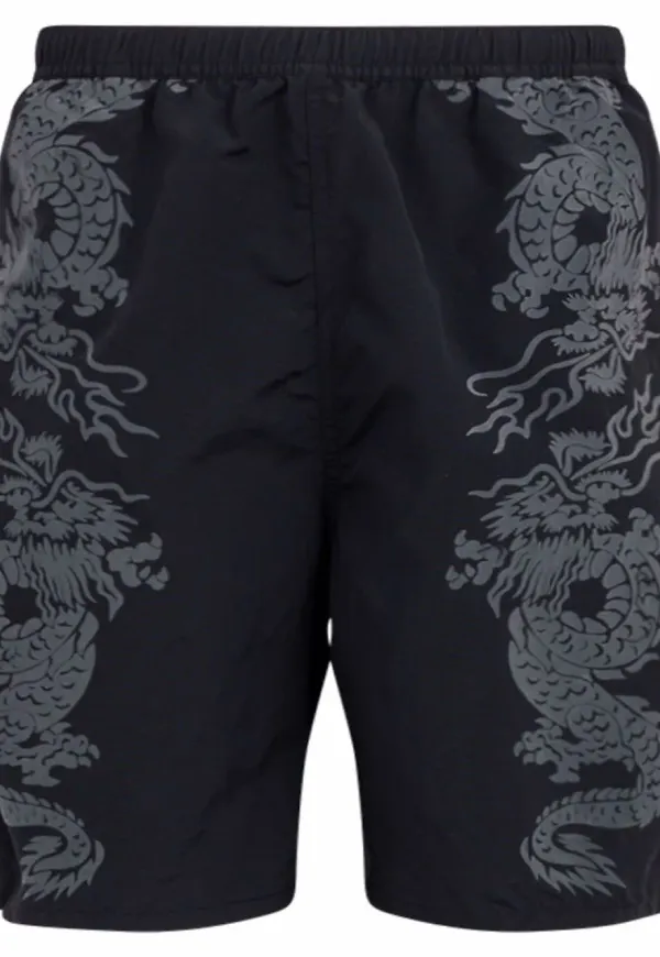 Supreme shorts med draktryck - Svart