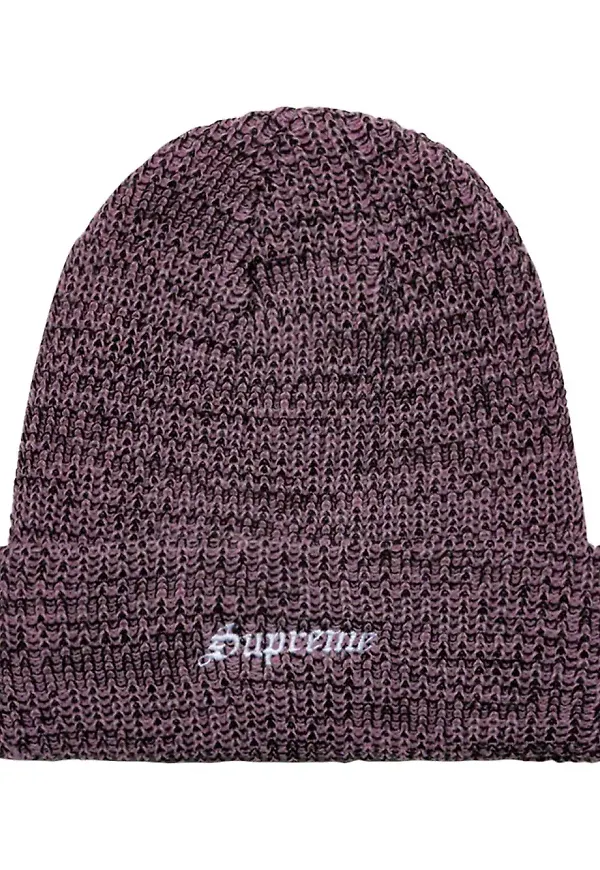 Supreme stickad mössa - Rosa