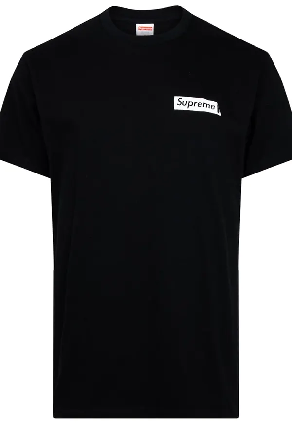 Supreme t-shirt med grafiskt tryck - Svart