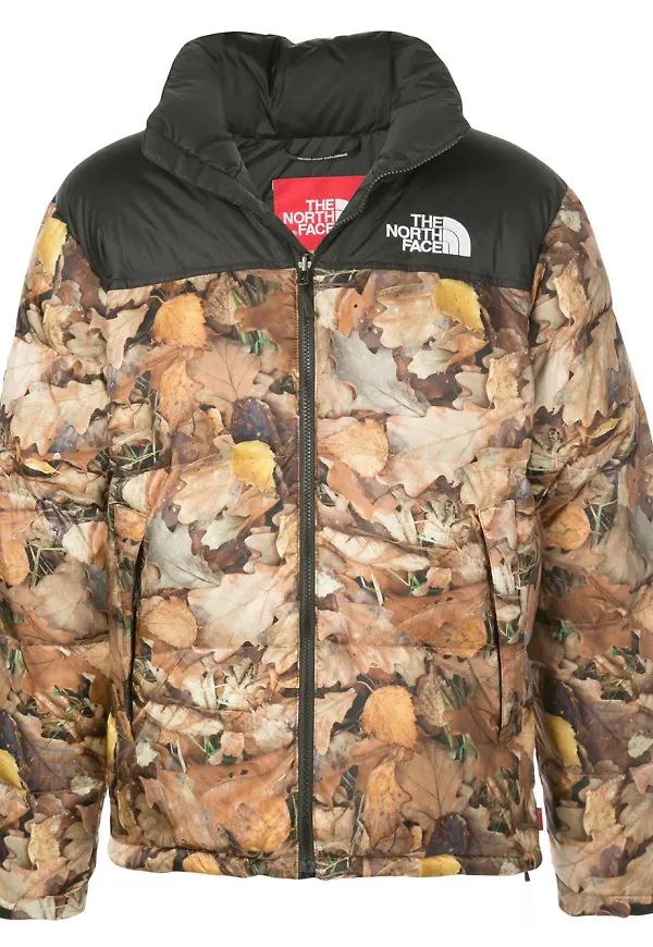 Supreme The North Face Nuptse jacka - Svart